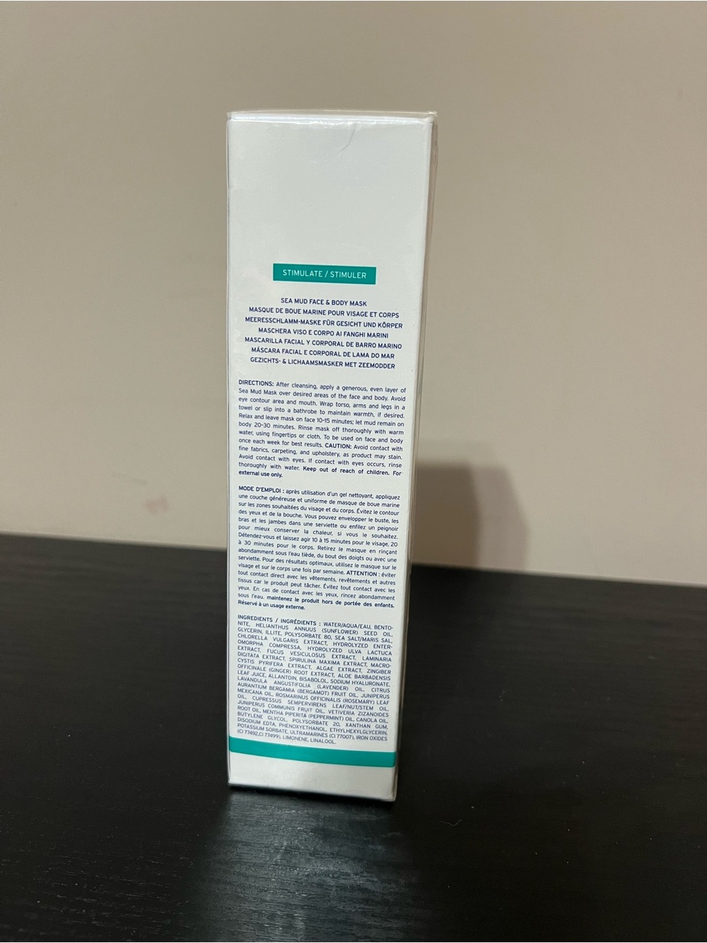 Arbonne Seasource Detox Spa Sea Mud Face & Body Mask 8 fl oz unopened/new - Picture 2 of 3